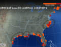 The most endangered areas.