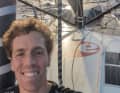 Der Kieler Andreas Baden bei seiner Transat-Premiere auf "Nexans – Art & Fenêtres"