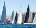 Auch beim Start der Racing Division wurde es eng
