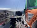 Die Boote sind selbst gebaut. Die Position der Klemmen und Winschen können die Skipper selbst bestimmen.