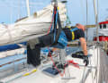 A bosun's chair can be faint-proof