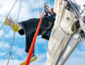A second line can be used to control swinging