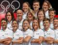 Die deutsche Olympia-Mannschaft