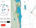 Autopilot: Die meisten Steuerautomaten von Garmin, Raymarine und B&G lassen sich über die App bedienen. Dabei werden alle Steuermodi unterstützt. Das Einrichten des Autopiloten über die App ist nicht möglich