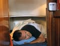 Peacefully through the night: the CO alarm ensures a good night's sleep even with the heating on