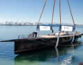 "Gelliceaux" is designed to handle long passages at over 20 knots and generate up to 30 kilowatts of electricity via recuperation