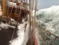 Sturmfahrt der Bark "Europa" im Südpolarmeer