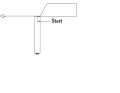 Bending according to plan. First make the flag wire frame. Start with the short mandrel, which will later rest in the bearing