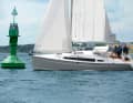 Bavaria Cruiser 33: Gemäßigte, aber trotzdem kompakte Linien zeichnen das Farr-Design aus dem Frankenland optisch aus
