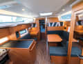 Der Salon ist beim Boot aus Giebelstadt kürzer und deutlich kompakter gestaltet als bei den Wettbewerbern.