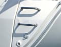 Good! If the tailgate remains closed, the pull-out ladder and handles help