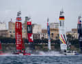 Qui potete vedere la velocità con cui le F50 corrono sul circuito italiano di Taranto.