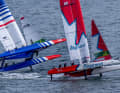 France SailGP Team and Canada SailGP Team