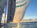 "Seafrigo - Sogestran" recently had a lead of just over 20 nautical miles over its northern rival "SNSM - Faites un don".