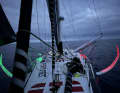 Boris Herrmann's former "Seaexplorer - Yacht Club de Monaco" is now called "Fortinet - Best Western" and was in 18th place on day six with Romain Attanasio and Loïs Berrehar