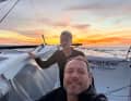 Romain Attanasio e Maxime Sorel guidano "Fortinet - Best Western". La barca è stata Imoca di Boris Herrmann nella sua prima Vendée Globe.