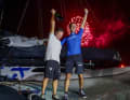 Die karibischen Gastgeber feierten die Sieger in Fort-de-France mit einem Feuerwerk