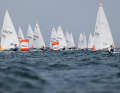 Young sailors use the Ilca 4 to familiarise themselves with the Olympic sailing disciplines