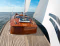 The desire for a large interior led to a lavish superstructure