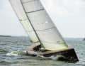 The hull is narrow, the bow sharp