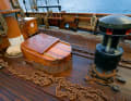 Iron chains rattle across the deck: In parts, the "Amphi" looks more like a workboat