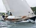 Fun: The "Hans Uhl" makes a fast trip across the Flensburg Fjord with a main and genoa