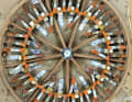 Just one example of the high level of vertical integration: the shipyard laminated the wooden wheel itself