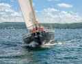 Double anchor harness and two rubbing strakes emphasise the alignment of the one-off