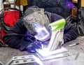 If the owner wants it and pays for it: Van Dam also takes care of complex metal jobs