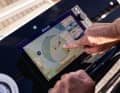 The anchor mode also focuses on the anchor watch and depth information
