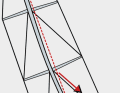 Windward lower shroud too loose: With multi-saloon rigs, the result can be more complicated. If the mast only moves to leeward in the lower section, for example, tighten the windward lower shrouds