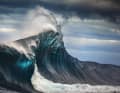 Un mur d'eau, à la fois effrayant et magnifique
