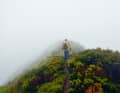 ... und eine Wanderung in dichtem Nebel über die bergige Azoreninsel