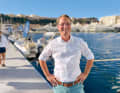 In good spirits: André Hofmann works in marketing and sales for Wolz Nautic and, together with his colleagues, drove the move away from Burma teak at an early stage