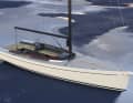 Typical Tofinou. The classic lines, the distinctive deck step and the low freeboard characterise the look