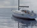 Klassische Rumpflinien. Das Boot ist am Heck eher schlank