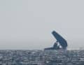 L'albero della "BoatOne" di Alinghi Red Bull Racing viene dall'alto