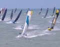 Der Transat-Start vor Le Havre bot atemberaubende Rennszenen.