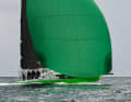 Plenty of sail. With the large top gennaker, the Mojito 32 develops unimagined performance potential.