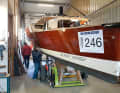 Open-heart surgery: the owner used a simple pendulum jigsaw to cleanly cut off the foredeck