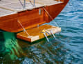A bathing hatch makes access to the water easy. That's more than enough for bathing