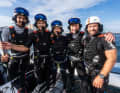Der viermalige Formel-1-Weltmeister Sebastian Vettel war am 21. Juli erstmals im Training mit seinem Germany SailGP Team im Einsatz