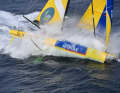 Retrofitted high-flyer: This VPLP design was launched as "Foncia 2" in 2010, but was retrofitted with foils for the 2015/16 Vendeé Globe. Jérémie Beyou sailed her to third place. Sam Davies had to retire from the last edition due to structural problems, but the boat is now back on the starting line