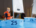 Fun for children: wind machines and water basins make taster sailing possible