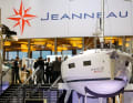 Auch der Messestand von Jeanneau zieht die Aufmerksamkeit auf sich
