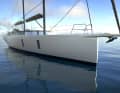 The deckhouse with solar panels on the roof protects guests from wind and weather. The view is tremendous, even from the vertical hull windows.