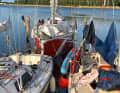 Liegt ein kleines Schiff in der Box, passt ein weiteres oft knapp noch dahinter
