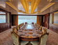 Valentina Zannier from Nuvolari Lenard and the French architect Gerard P. Villate designed the sumptuous interior
