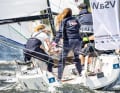 Das VSaW-Team im Liga-Einsatz.