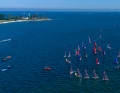 The 29er Euro Cup came to an end in fantastic sailing conditions on the Kieler Woche sailing area